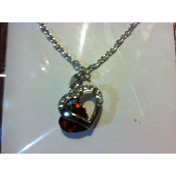 Open Heart necklace Random color - Picture 2 of 6